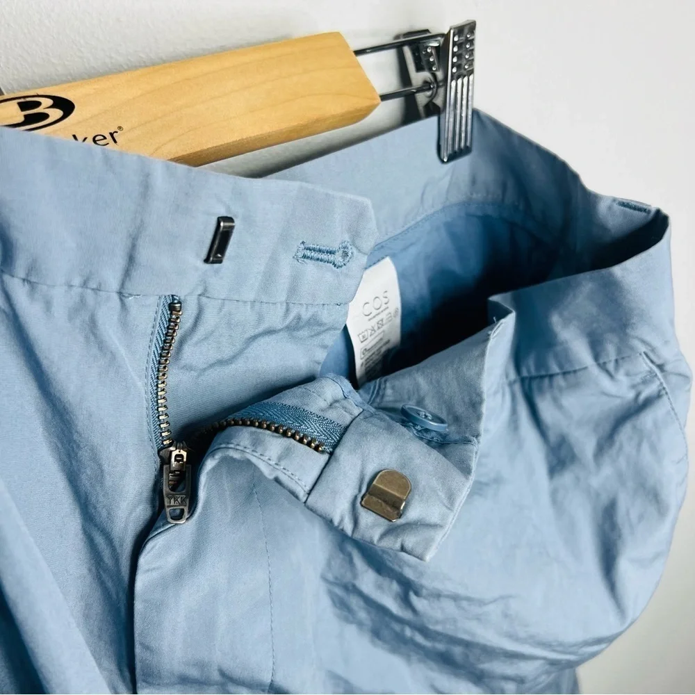 COS Blue Cotton Lightweight Chino Shorts 38R